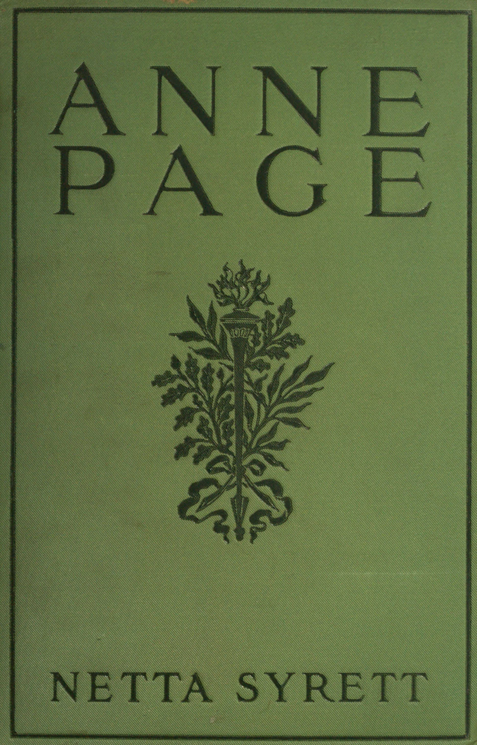 Anne Page Book Cover