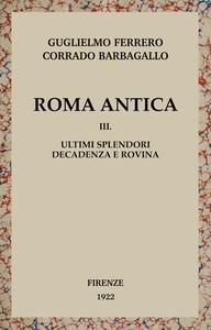 Roma antica, Vol. 3/3, Corrado Barbagallo, Guglielmo Ferrero