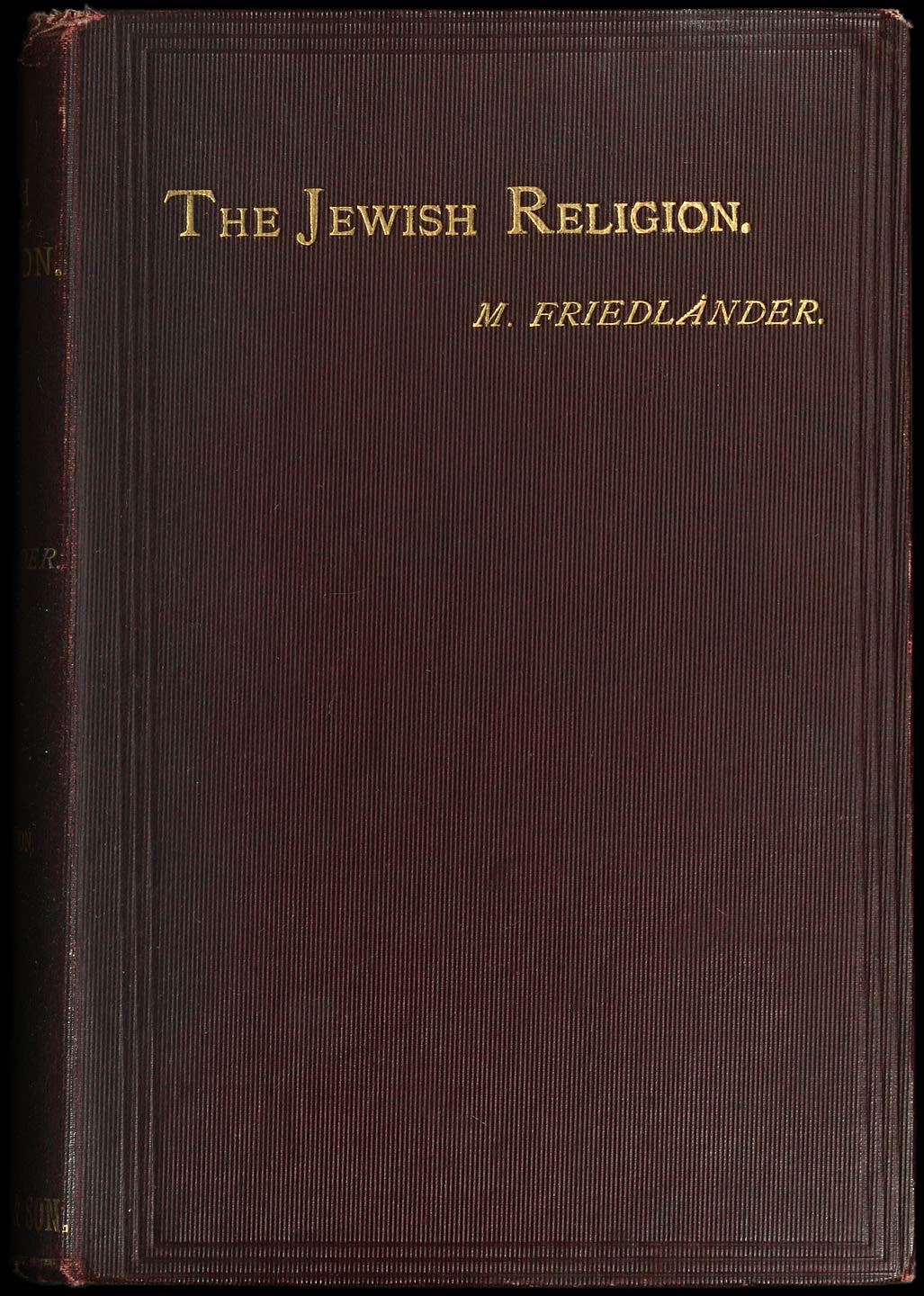 Original Front Cover.