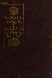 Israel Rank :  The autobiography of a criminal