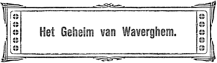 Het Geheim van Waverghem.