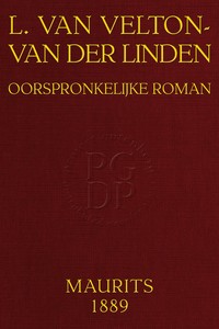 L. Van Velton-Van der Linden :  Oorspronkelijke roman