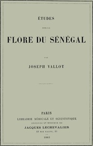 Études sur la flore du Sénégal