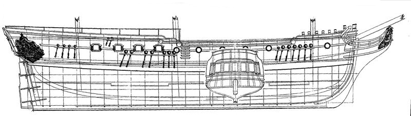 Blueprint of the Royal Sovereign