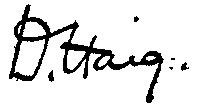 (signature:) D. Haig.