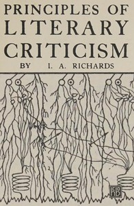 Principles of literary criticism, I. A. Richards