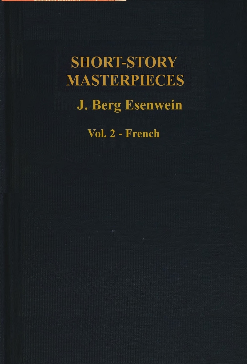 Short-story Masterpieces - Vol. II - French | Project Gutenberg