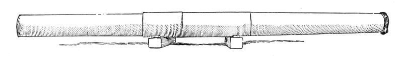 Drawing of gun