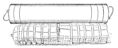 Drawing of shell case