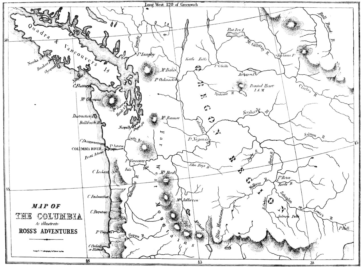 MAP OF THE COLUMBIA.