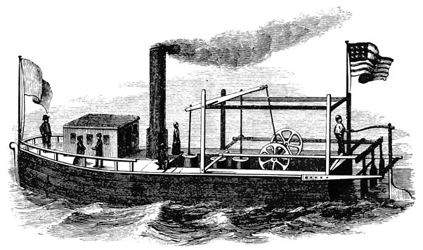 Second  American Steam-boat by John Fitch