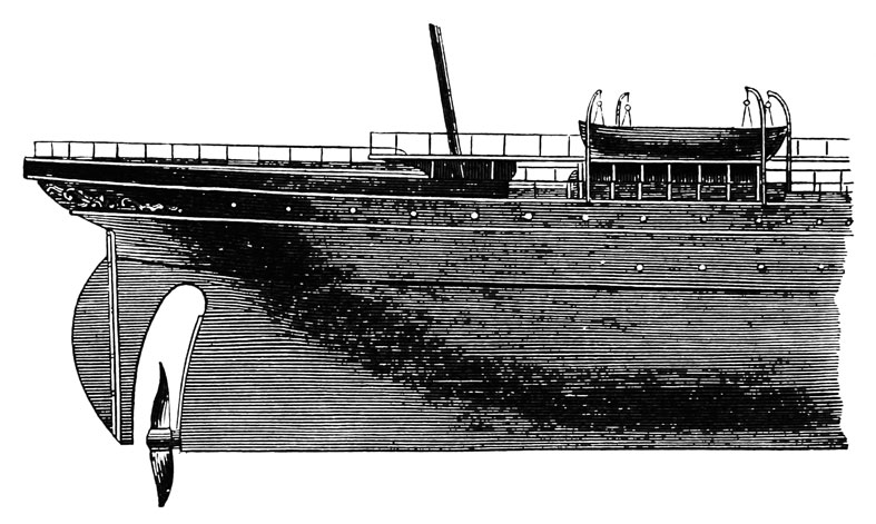 Screw-shaft of S.S. “Britannic”