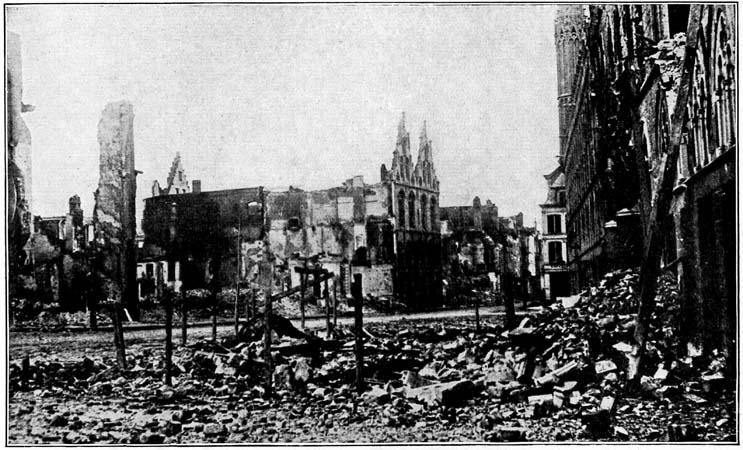 THE RED RUINS OF YPRES