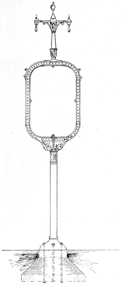 Single car rail structure diagram.