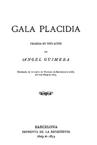 Gala Placidia, Angel Guimerá