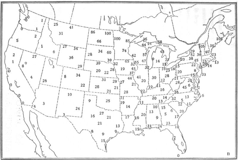 Cold waves across USA