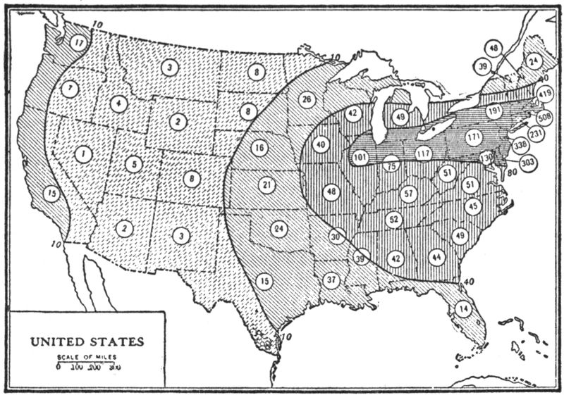 Map of USA