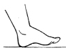 Foot position - first stage