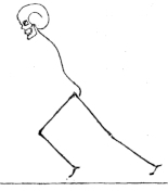 Third stage running stance