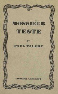 Monsieur Teste, Paul Valéry