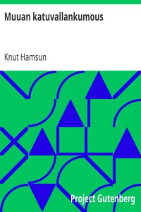 Muuan katuvallankumous, Knut Hamsun