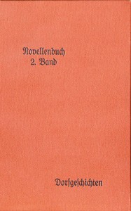 Novellenbuch, 2. Band: Dorfgeschichten, Ernst Wichert, Rudolf Greinz, Wilhelm von Polenz, Heinrich Sohnrey