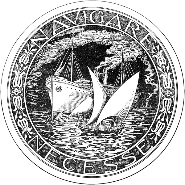 Navigare necesse (Zwei Segelschiffe)