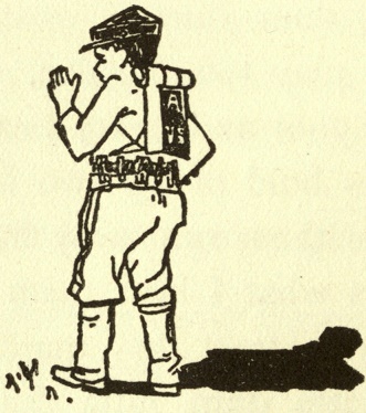 I’m going to be a soldier when I get to be a man