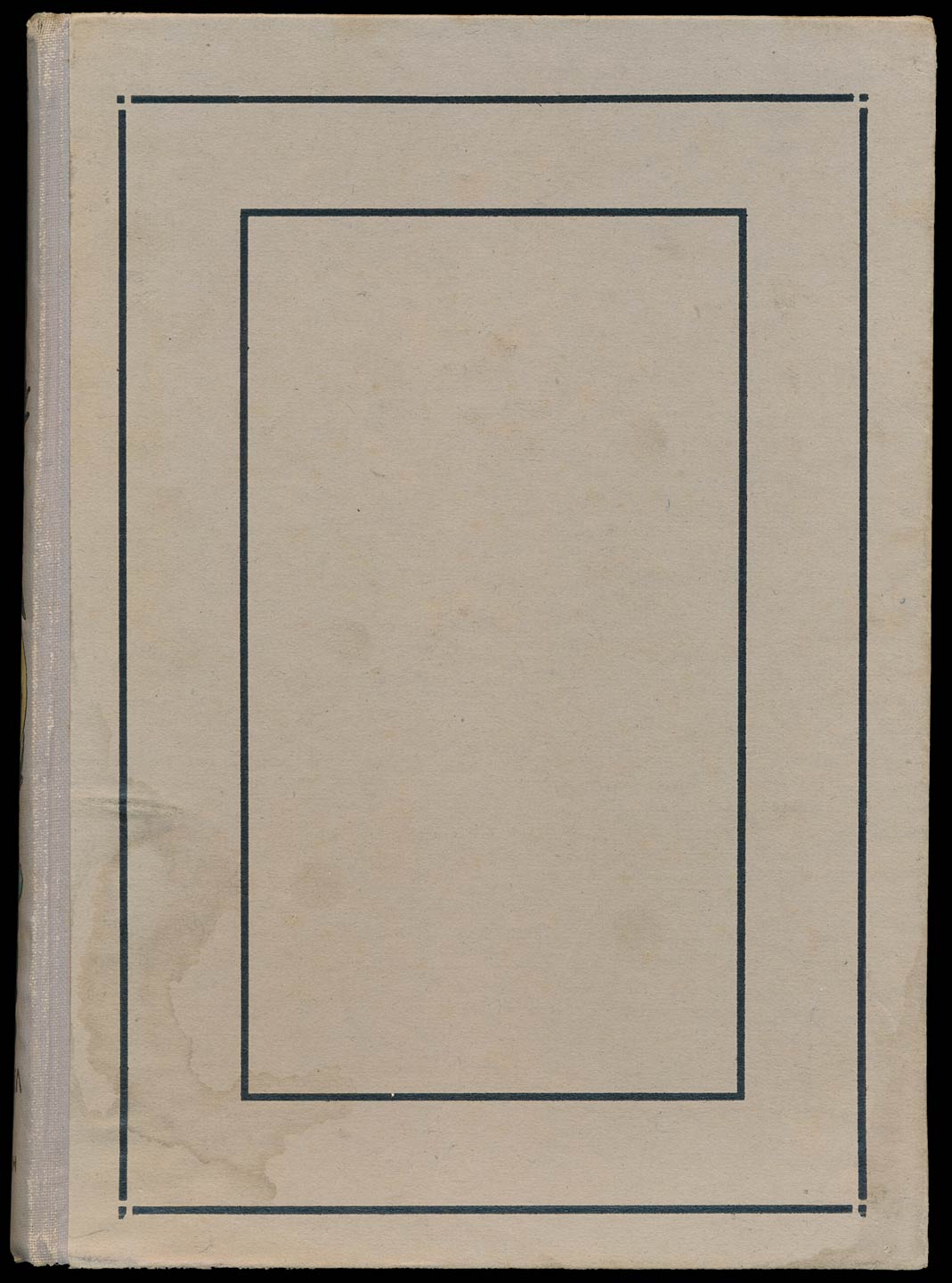 Oorspronkelijke achterkant.