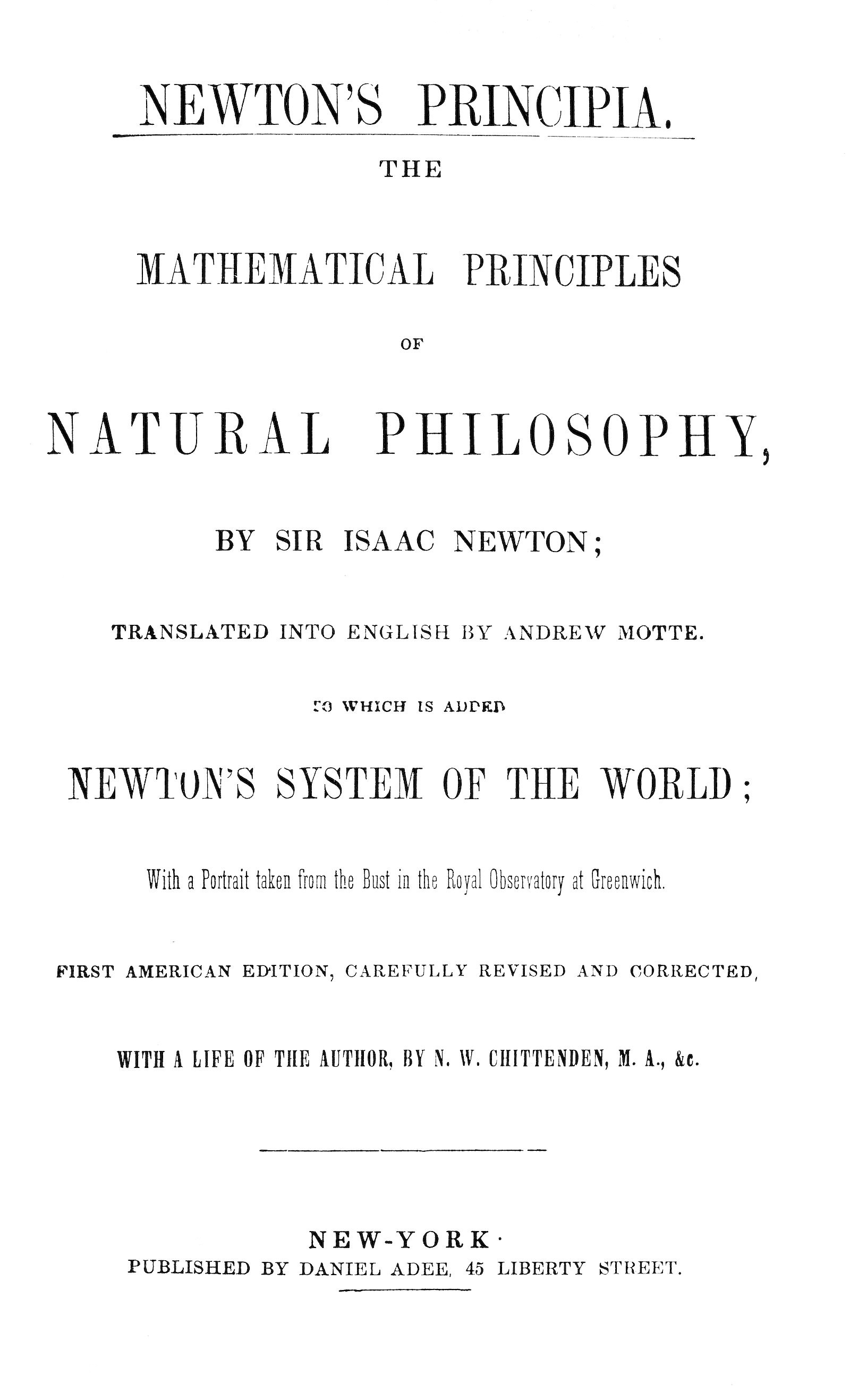 This work is a foundational text in the fields of physics and mathematics, addressing the laws of motion and universal gravitation.
