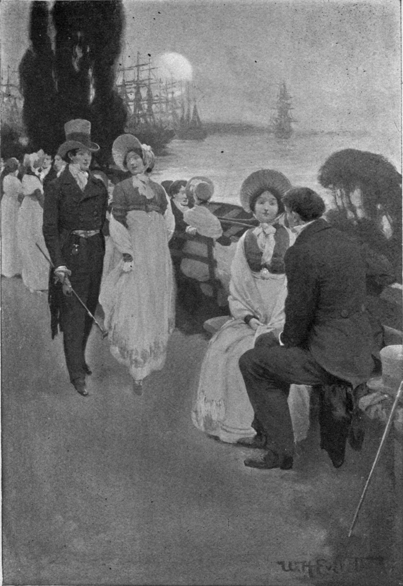 “THEY RESTED ON THE BENCHES, AND MADE LITTLE CONFIDENCES, AND WERE VERY HAPPY.”