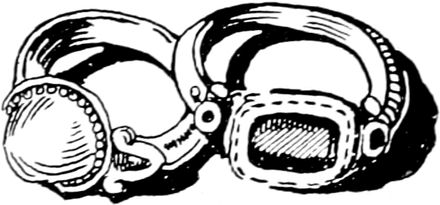 Zwei Fingerringe mit Schmucksteinen