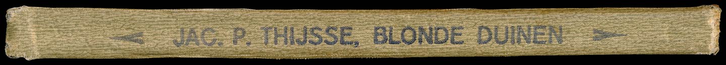 Oorspronkelijke rug.