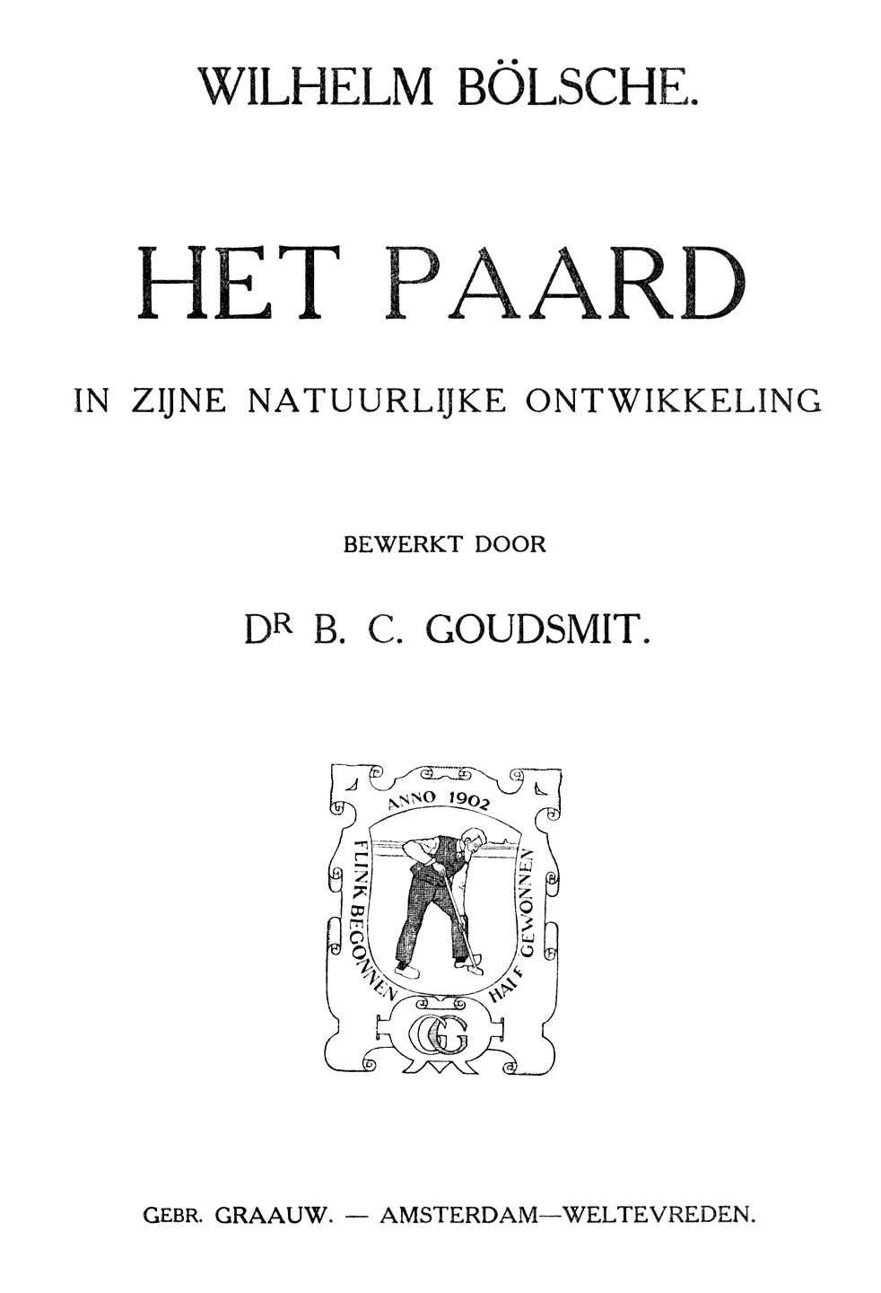 Oorspronkelijke titelpagina.