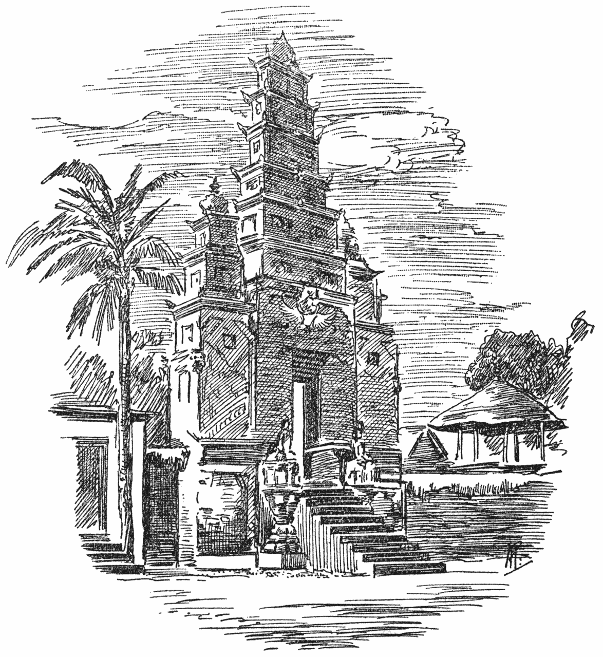 Een Roemah-tempel....