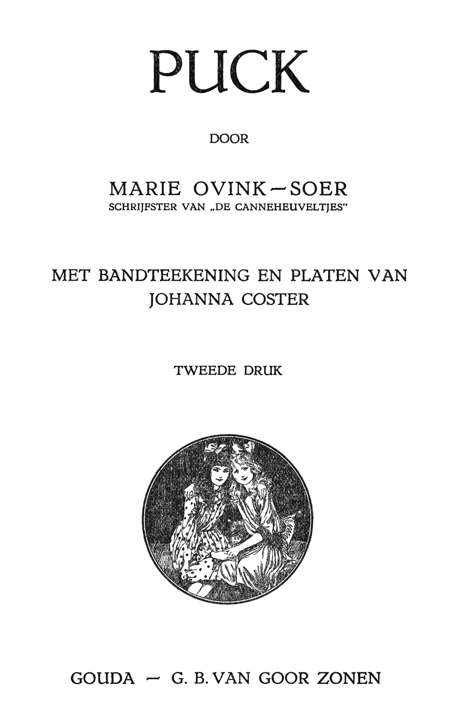 Oorspronkelijke titelpagina.