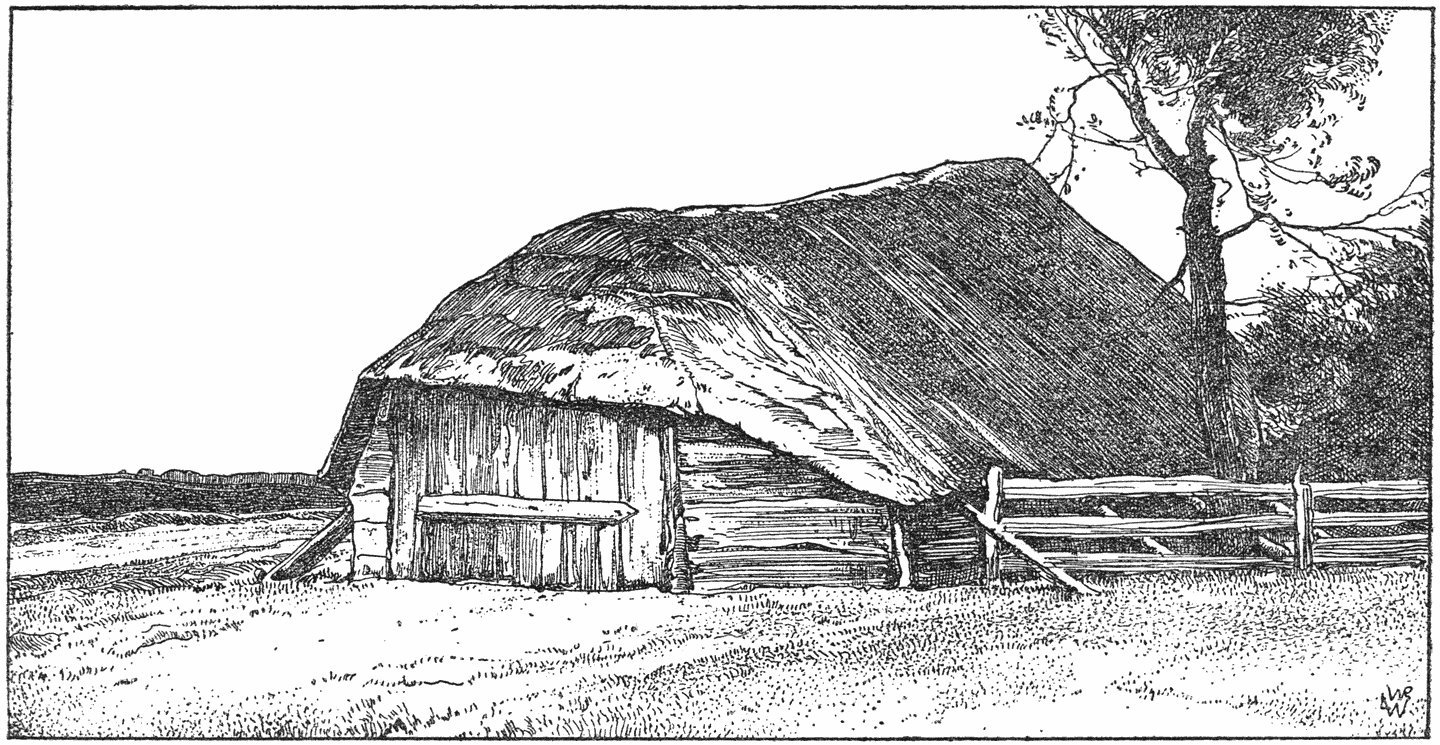 Schaapskooi op de Veluwe.