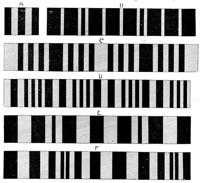 Stripes in  two shades