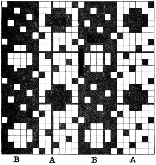 Striped spotted design