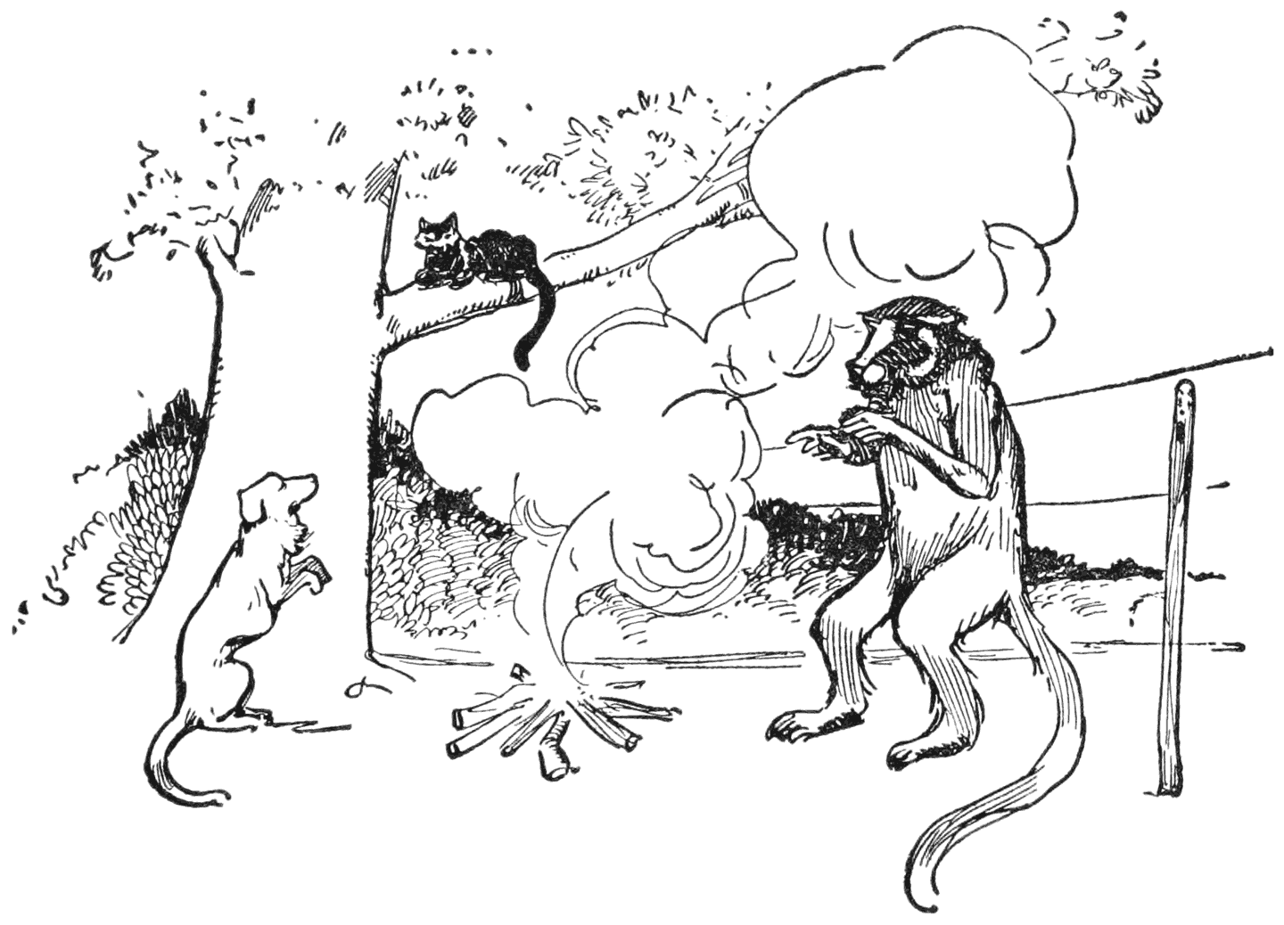 They lived in peace and harmony