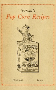 Pop corn recipes, Mary Hamilton Talbott