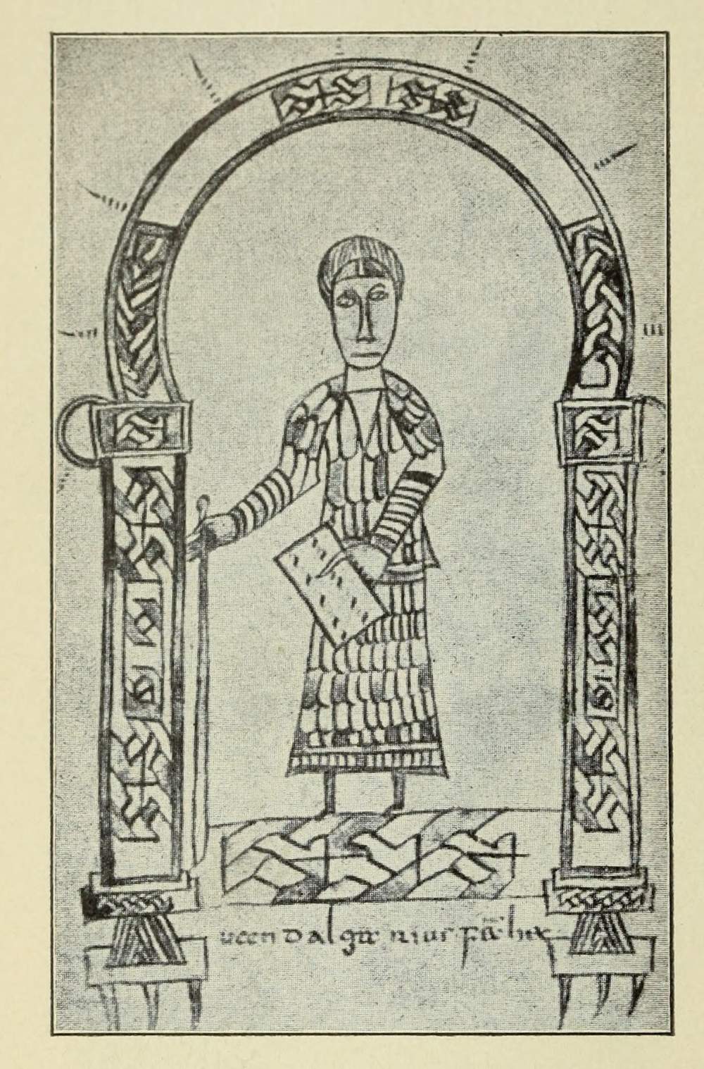 Selbstbildnis des Schreibers