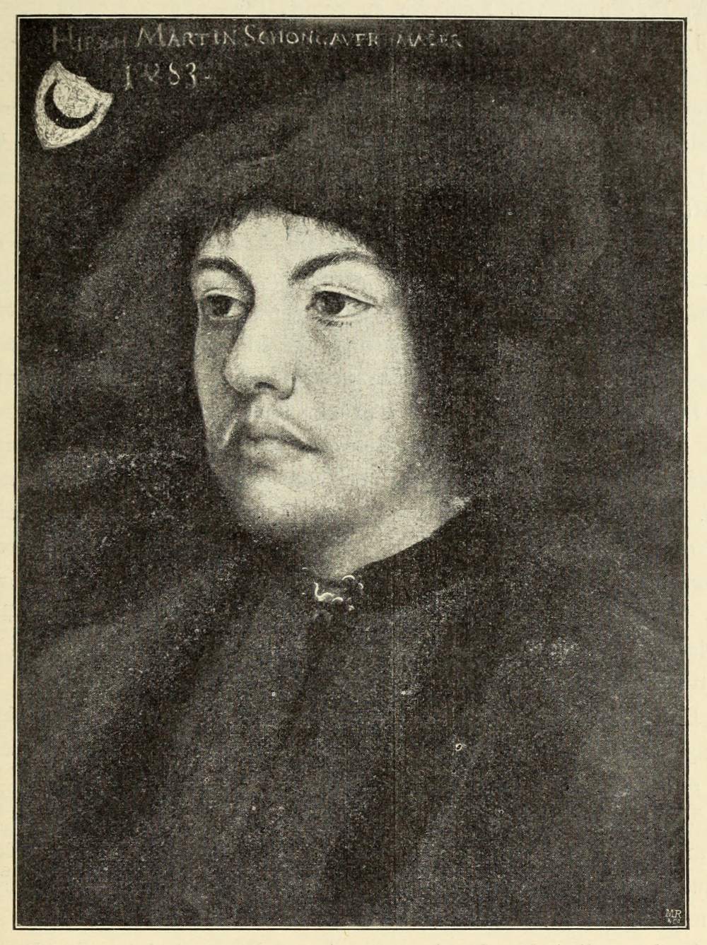 Burgkmair, Kopie eines Selbstbildnisses des Malers Schongauer