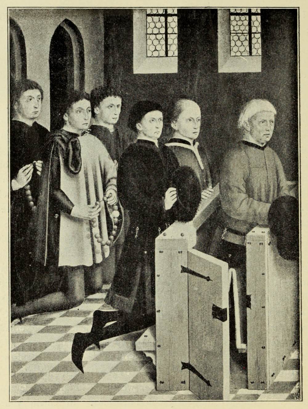 Flügel des Georgsaltars von Herlin