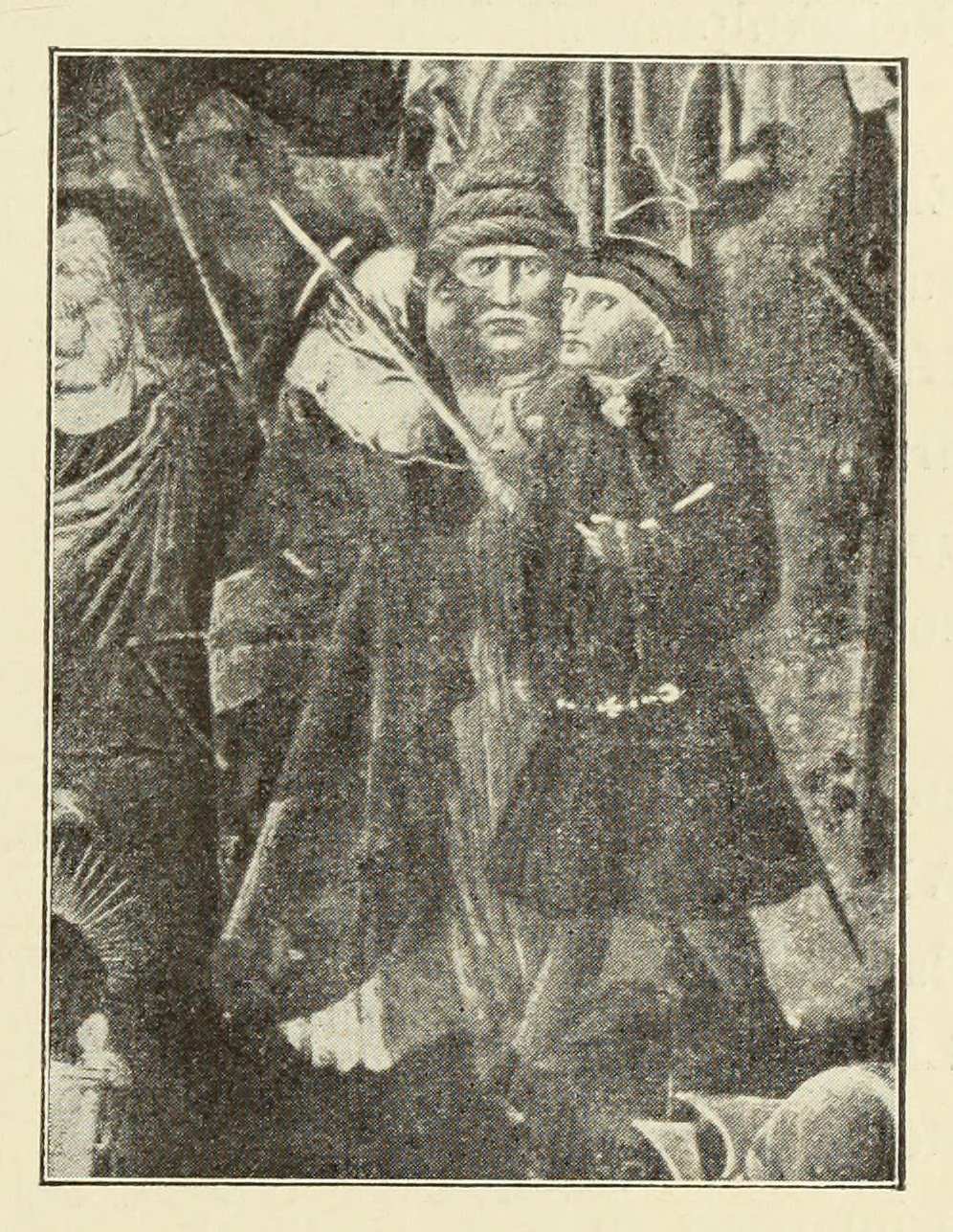 Teilbild aus der Kreuzigung