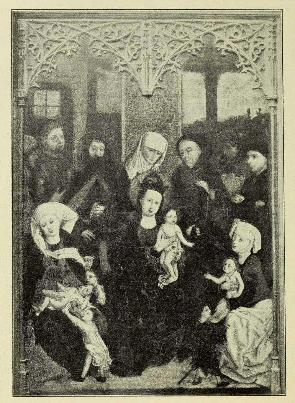 Sippenbild aus dem Zwickauer Altar