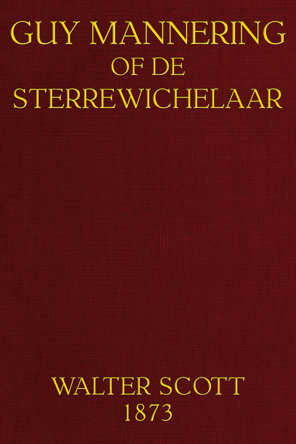 Nieuw ontworpen voorkant.