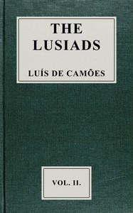The Lusiads, vol. 2 of 2, Luís de Camões, Lady Isabel Burton, Sir Richard Francis Burton