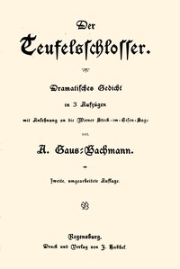 Der Teufelsschlosser, Adele Gaus-Bachmann