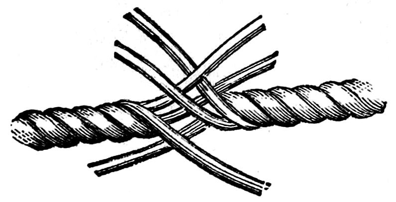 Spliced rope (ornamental)